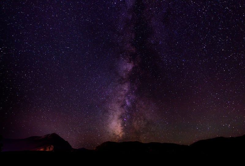 Starry Sky Galaxy Cosmos Night